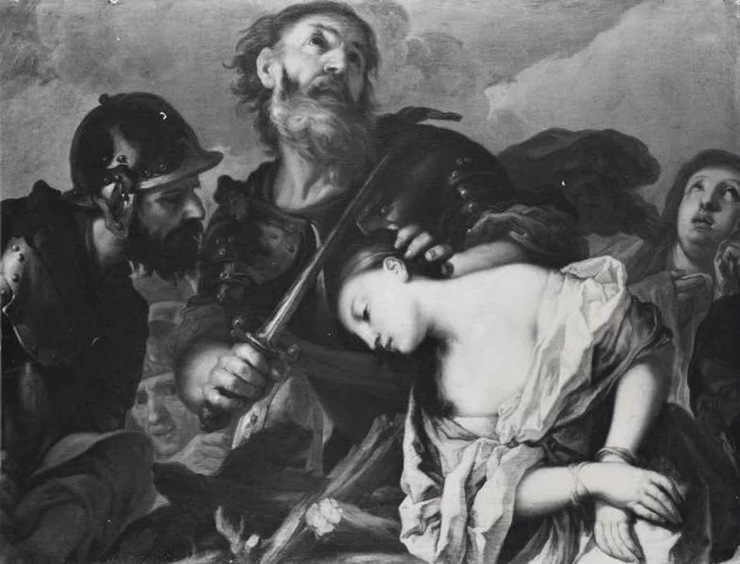 Sacrificio della figlia di Iephte - Collezione Durazzo Pallavicini